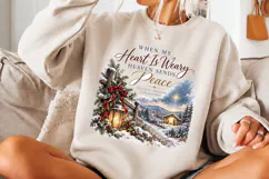 4 Christian Christmas PNG Designs, 4 Christian Inspirational Product Image 3