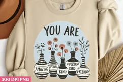 You are amazing, unique PNG, Christian Sublimation Product Image 3