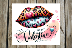 Valentine lips | 4 Skinny tumbler sublimation designs Product Image 3