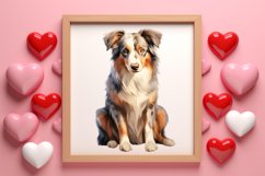Valentine Pet Dogs Clipart, Valentine Pets Clipart Product Image 3