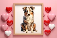 Valentine Pet Dogs Clipart, Valentine Pets Clipart Product Image 3