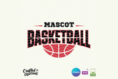 Basketball Team Logo SVG | Sports Mascot Bundle | Cut Files Product Image 3