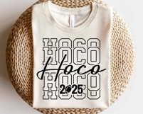 Hoco 2025 SVG, Homecoming 2025 Shirt, Football Shirt Design Product Image 3