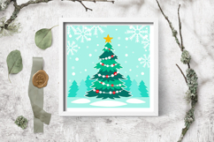 3D Christmas layered paper cut / christmas cricut paper Product Image 3