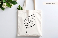 Hand Drawn Autumn Leaf SVG Product Image 3