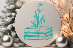 Reading Books Flower Product Image 4