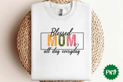 Mother's Day Sublimation PNG Design, Mom png design Product Image 3