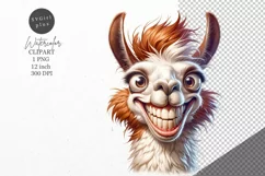 Llama clipart, Animals clipart, Funny clipart Product Image 1