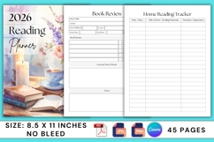 2026 Reading Planner Product Image 3