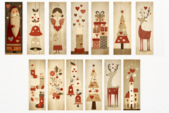 Christmas Bookmarks Big Bundle Product Image 7