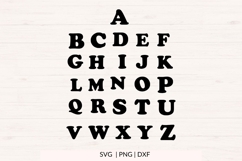 Bee Alphabet Bundle - SVG, PNG, DXF Product Image 3