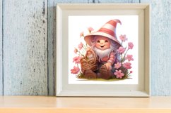 Spring Garden Gnome Sublimation Clipart Product Image 3