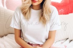 Valentine&#039;s Day Bella Canvas 3001 T-Shirt Mockup Bundle Product Image 2