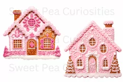 Christmas, GingerBread, Ephemera, PNG, watercolor, Clipart Product Image 3