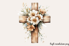 Rustic Easter Day Sublimation PNG Product Image 1