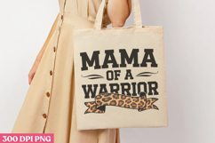 mama of a warrior PNG, Syndrome Sublimation PNG Product Image 1