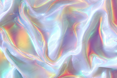Soft Iridescent Holographic Foil Texture Background Product Image 1