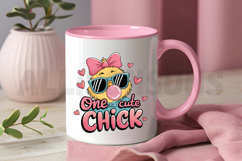 One Cute Chick PNG, Happy Easter Sublimation PNG Product Image 3
