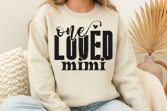 One loved mimi SVG Product Image 3