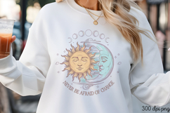 .NEVER BE AFRAID OF PNG, Magic and Celestial Sublimation PNG Product Image 3