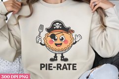 Pie Rate PNG, Funny Puns Sublimation PNG Product Image 3