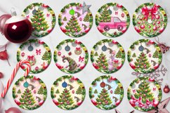 Christmas Tree | Car coaster &amp; key chain Christmas designs Product Image 3