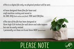 Star number two layer wall sign SVG cut files Product Image 3