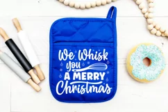 We whisk you a merry christmas SVG, Christmas SVG Product Image 2
