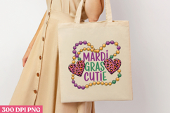 .MARDI GRAS CUTIE PNG, Mardi Gras Sublimation PNG Product Image 3