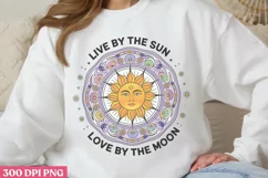 Dream Dream The Sun Embraces PNG, Sun and Moon Sublimation P Product Image 3