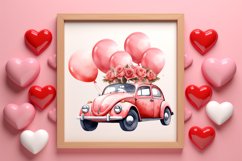 Sweet Valentine Clipart, Watercolor Valentines Day Product Image 3