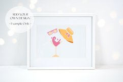 Bokeh Party Horizontal Picture Frame Styled Mockup Photo Product Image 4