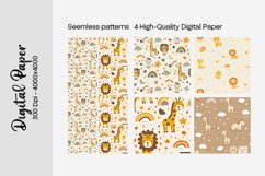Nursery Boho digital paper Seamless backgrounds Product Image 1
