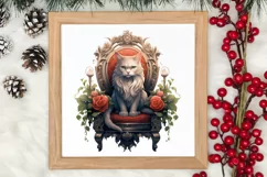Christmas Castle Clipart Sublimation, Christmas PNG Product Image 3