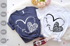 A Piece Of Me Went With You SVG Design Product Image 1