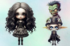 Halloween Costume Sublimation Clipart Bundle, Halloween PNG Product Image 4