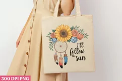I ll Follow the Sun PNG, Sunflower Quote Collection Clipart Product Image 3