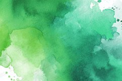 Emerald Green Watercolor Splash Texture Background Product Image 1