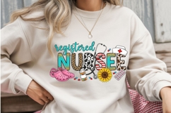 Registered Nurse PNG Sublimation Design, RN Shirt Graphic, C Product Image 2