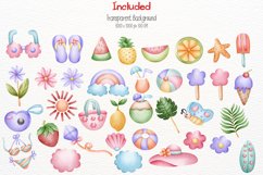 Seasonal Summer 46 Cliparts Collection Product Image 3