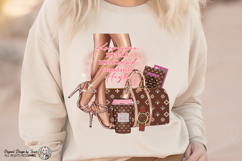Luxury Heels Travel Fashion Quote PNG Glam Style Women Product Image 6