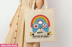 Happy 100th Da PNG, 100 Days Of School Sublimation PNG Product Image 3