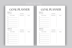 Goal Planner Template Canva | Editable Goal Setting Planner Product Image 3