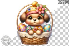Easter Cat Sublimation - Easter Clipart PNG Design Product Image 1