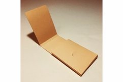 Card holder template, card case, card wallet, card box, SVG Product Image 4