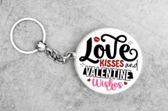 Love kisses and valentine wishes SVG Product Image 3