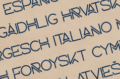 Inertia Modern Geometric Sans Serif Font Family Product Image 3