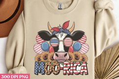 Merica PNG, Western 4th Of July Sublimation PNG Product Image 3