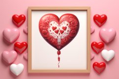 Crochet Valentines Day Clipart, Valentines Day Couplet Product Image 3