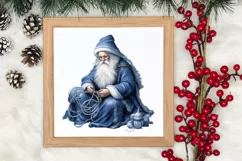 Cozy Christmas Knitting Clipart, Christmas PNG Product Image 3